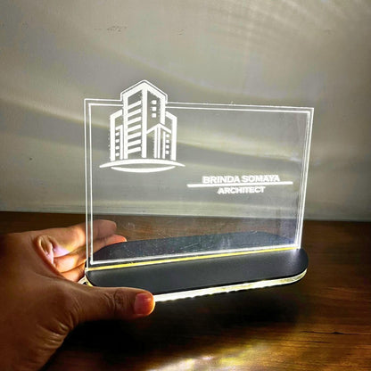 Zesta Architect Personalised LED Name Lamp – image 2