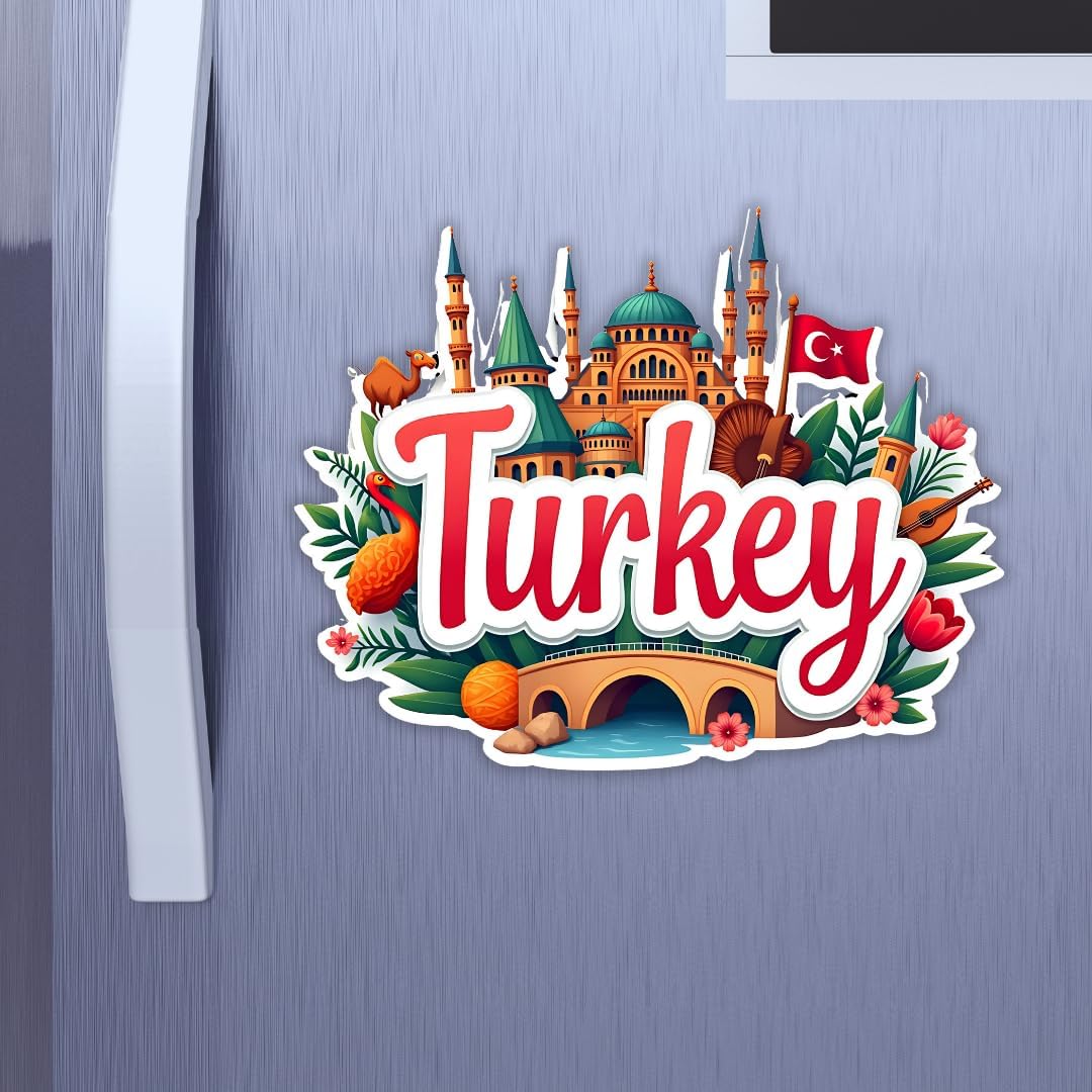Zesta Turkey wooden fridge magnet - image 2