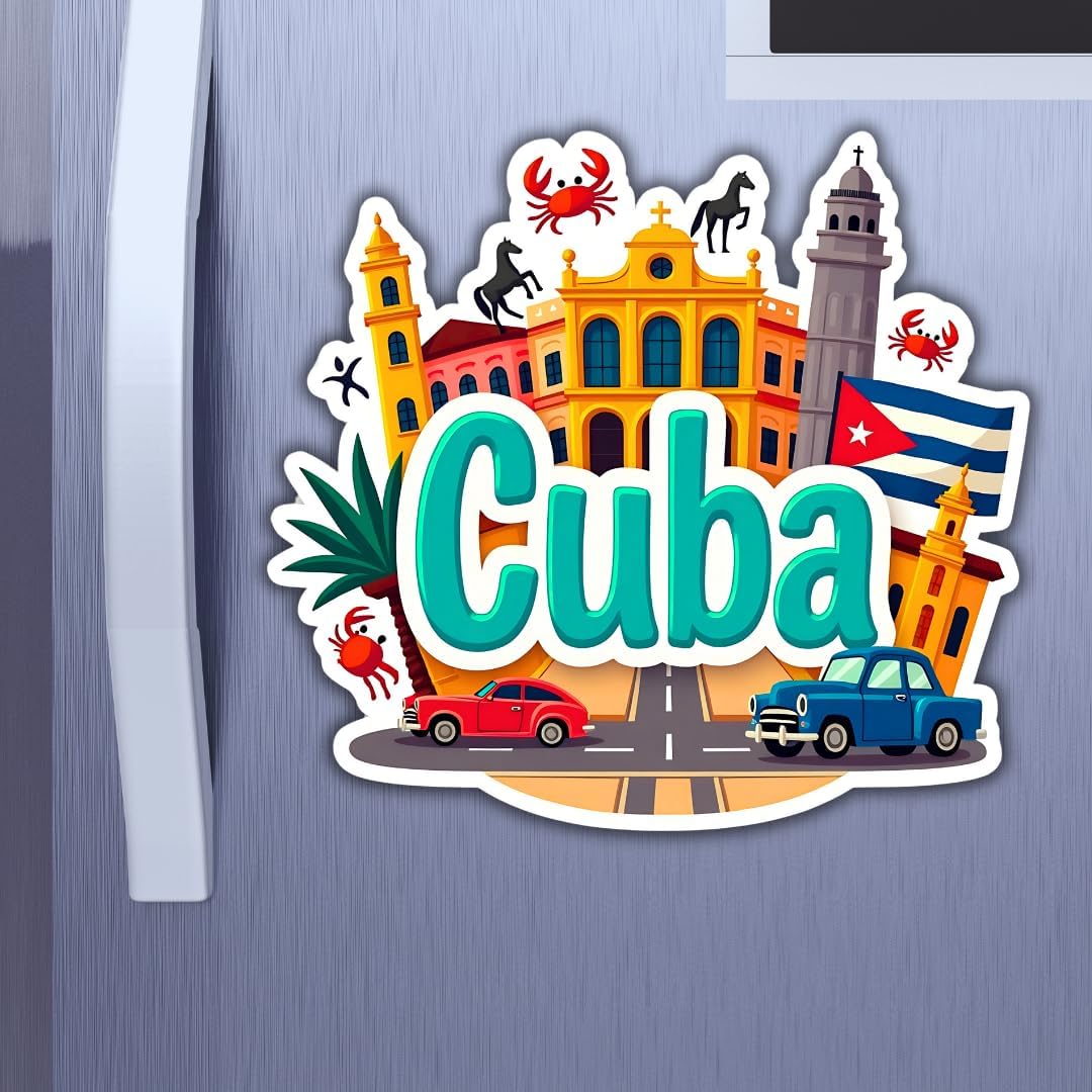 Zesta Cuba wooden fridge magnet - image 2