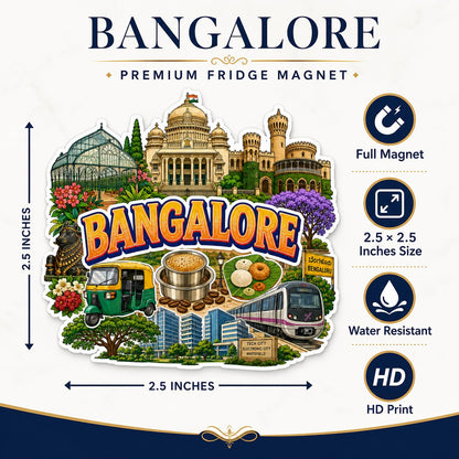 Zesta Bangalore wooden fridge magnet - image 2