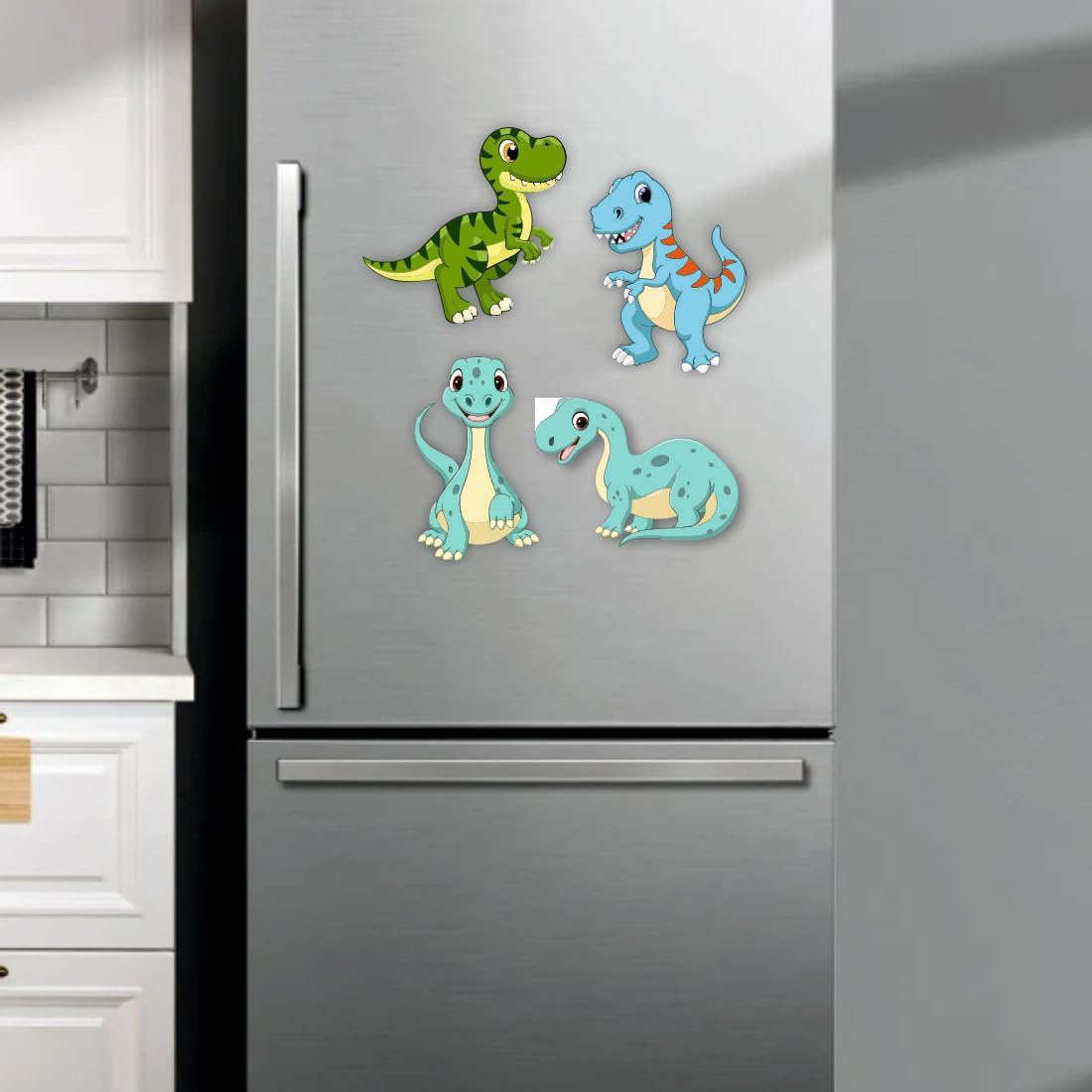 Zesta Dinosaur wooden fridge magnet - image 2