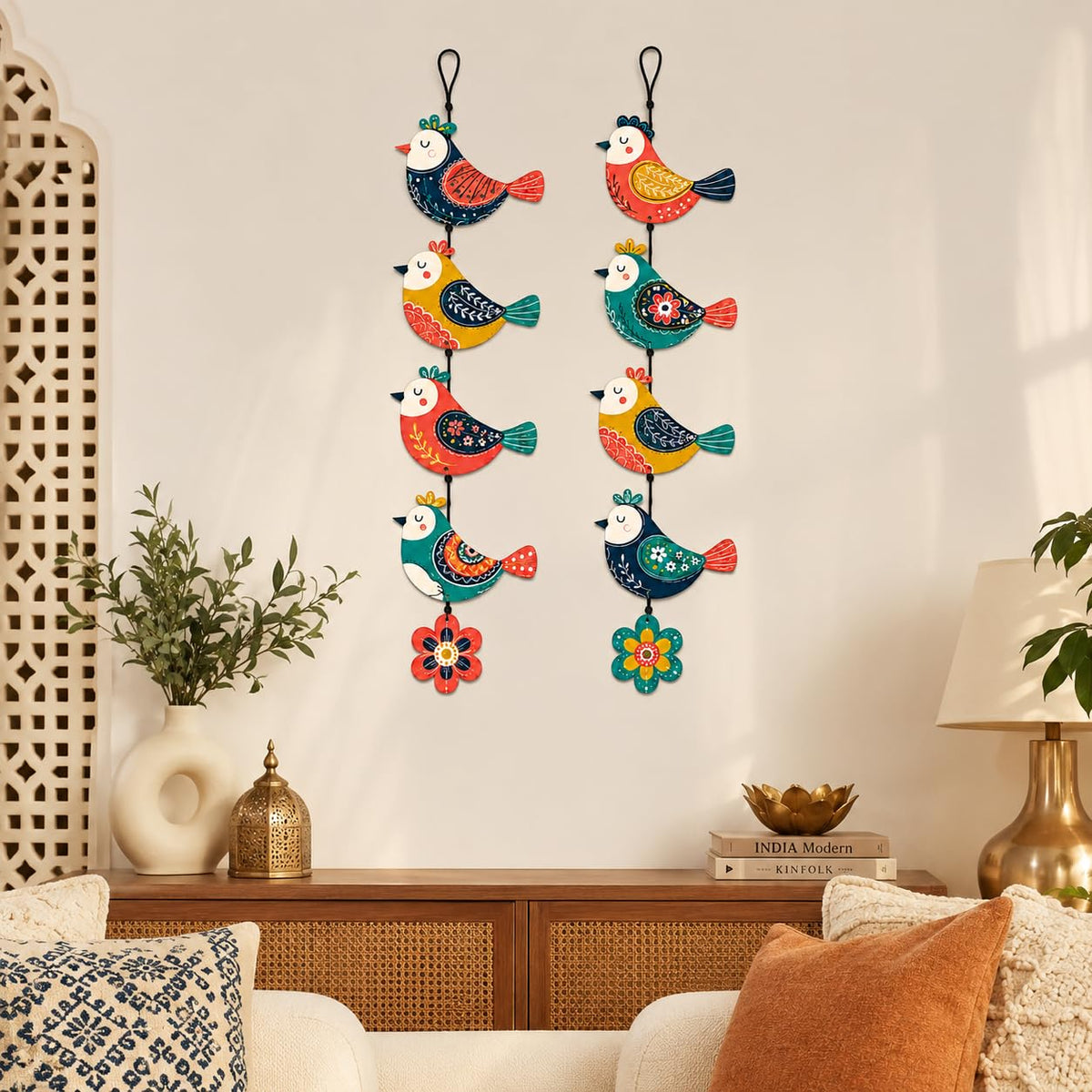 Zesta HP MDF wooden wall hanging - image 2