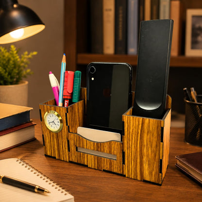 Zesta Desk Organiser with Clock – image 6