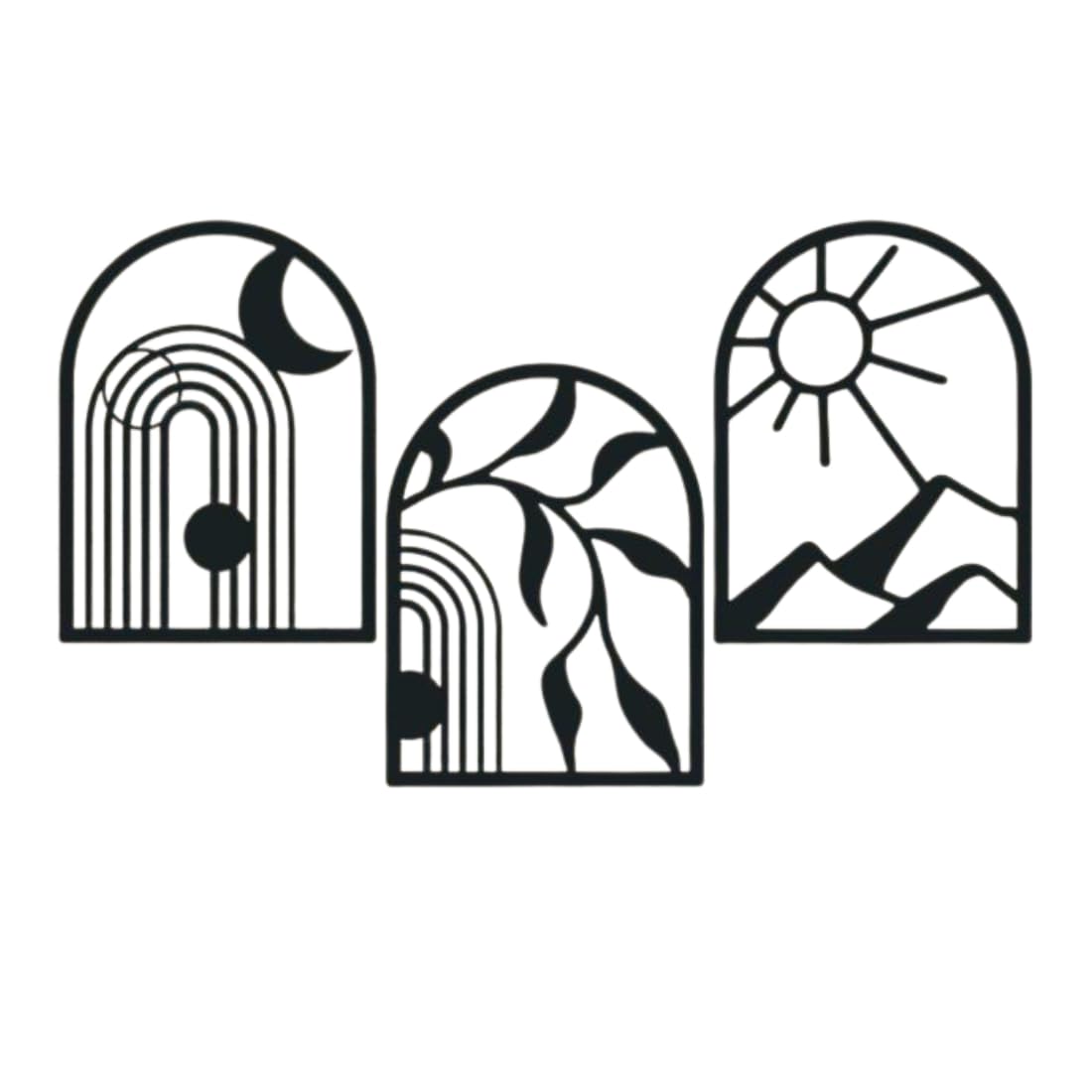 Zesta Scenery MDF wooden wall hanging - image 2
