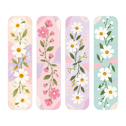 Zesta Pastel Flowers Magnetic Bookmarks – Set of 7 – image 2