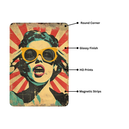 Zesta Abstract self-adhesive MDF wooden wall hanging - image 3
