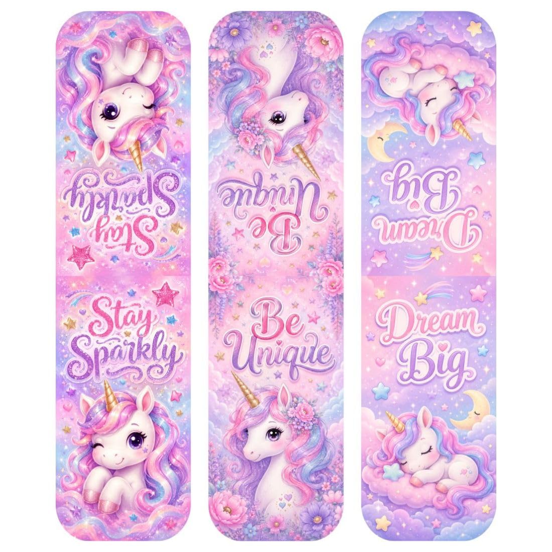 Zesta Unicorn New Magnetic Bookmarks – Set of 7 – image 3