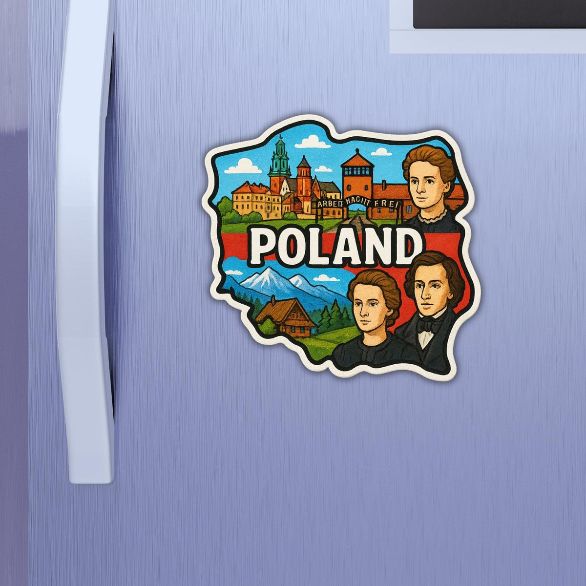 Zesta Poland wooden fridge magnet - image 3