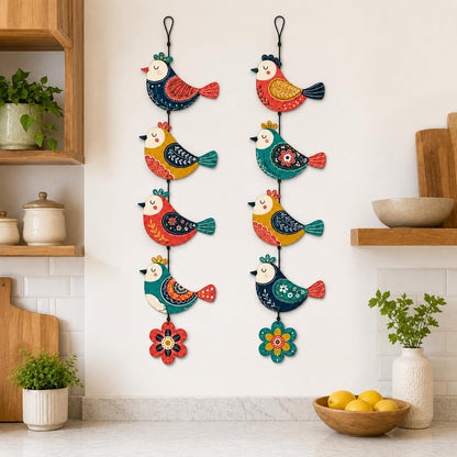Zesta Birds Toran – 1 MDF wooden wall hanging - image 3