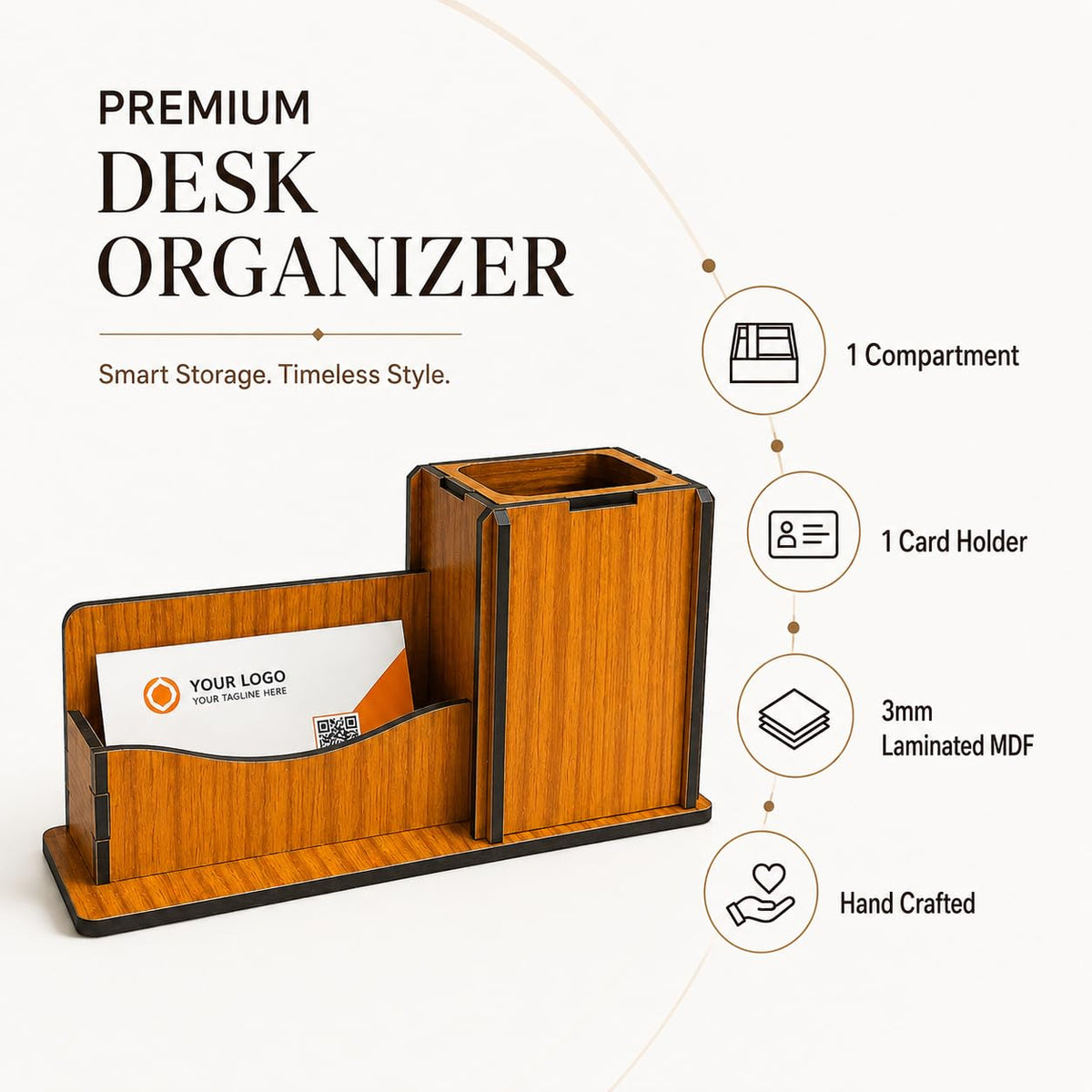 Zesta Card and Pen Holder – image 3