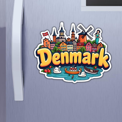 Zesta Denmark wooden fridge magnet - image 3