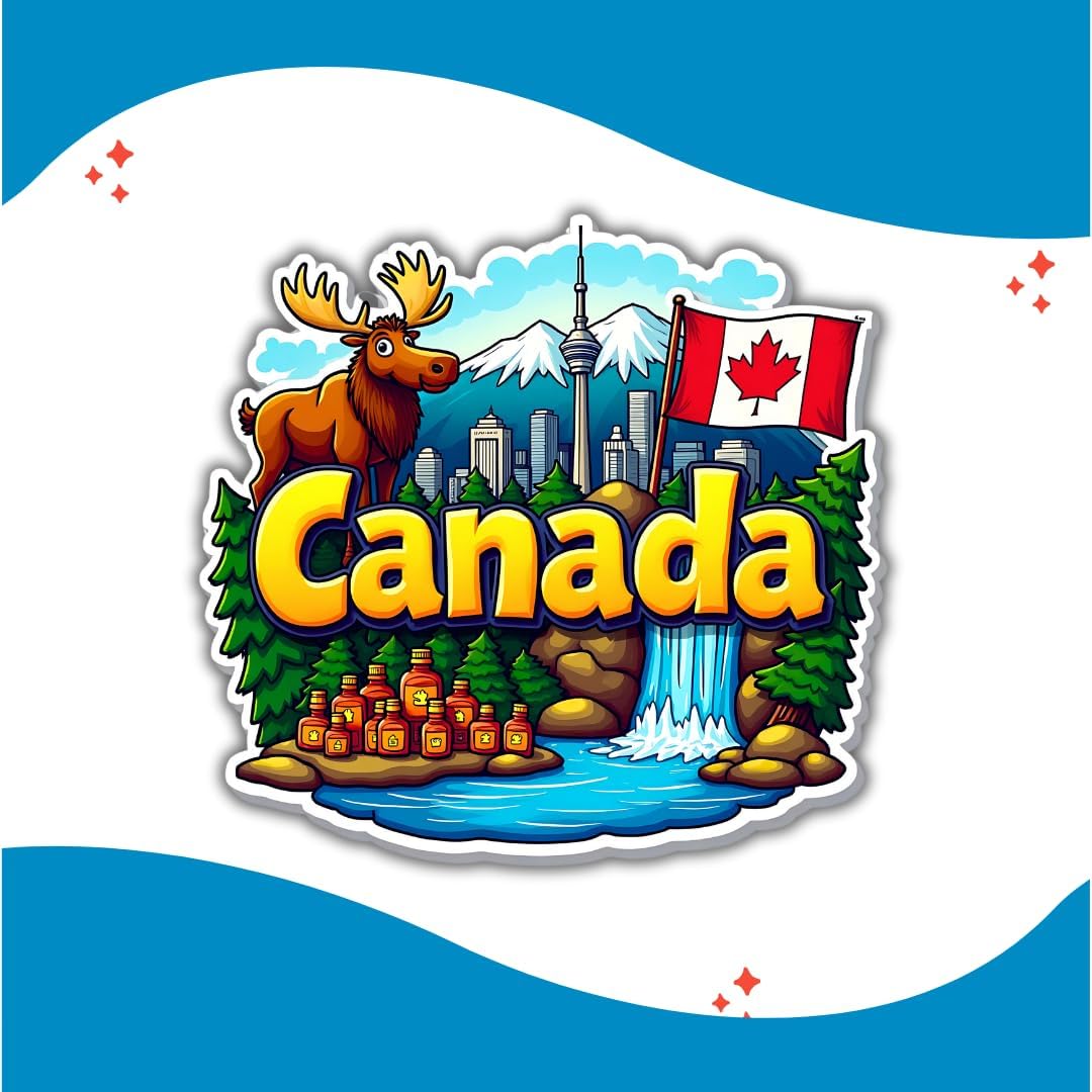 Zesta Canada wooden fridge magnet - image 3