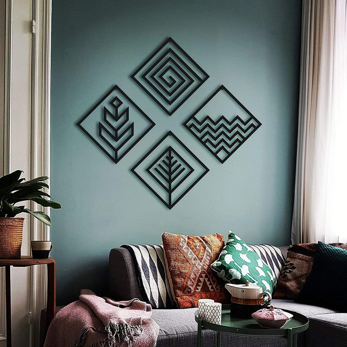 Zesta 4 Elements MDF wooden wall hanging - image 3