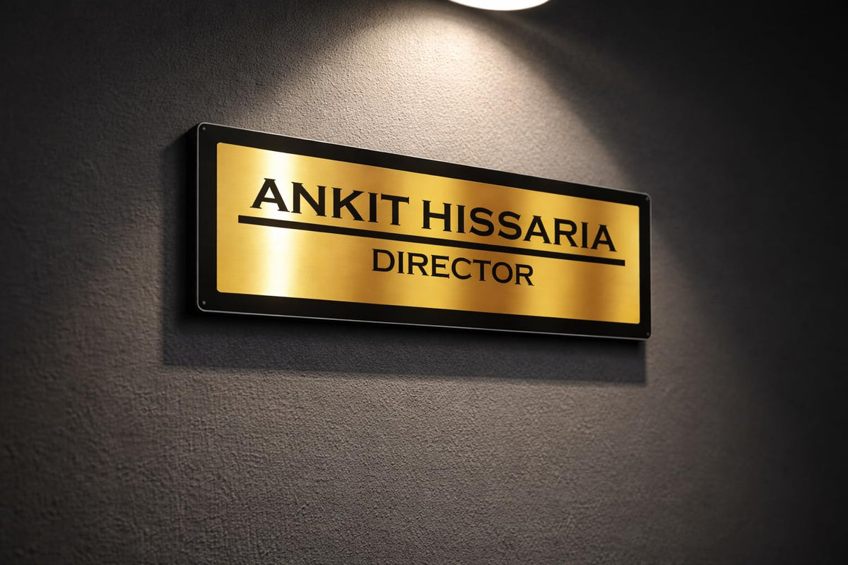 Zesta Office Name Plate Personalised Name Plate – image 3