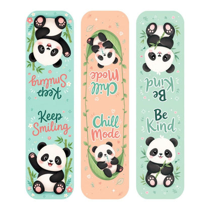 Zesta Panda New Magnetic Bookmarks – Set of 7 – image 3