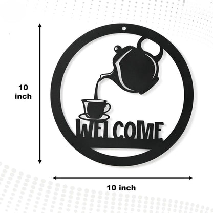 Zesta Welcome MDF wooden wall hanging - image 3