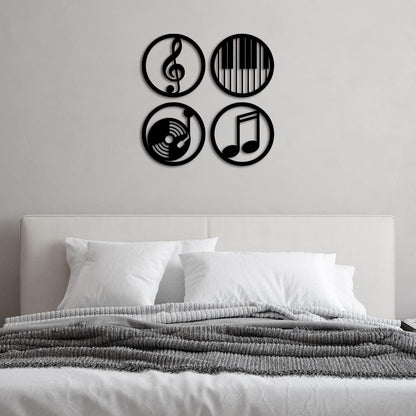 Zesta Music Love MDF wooden wall hanging - image 4