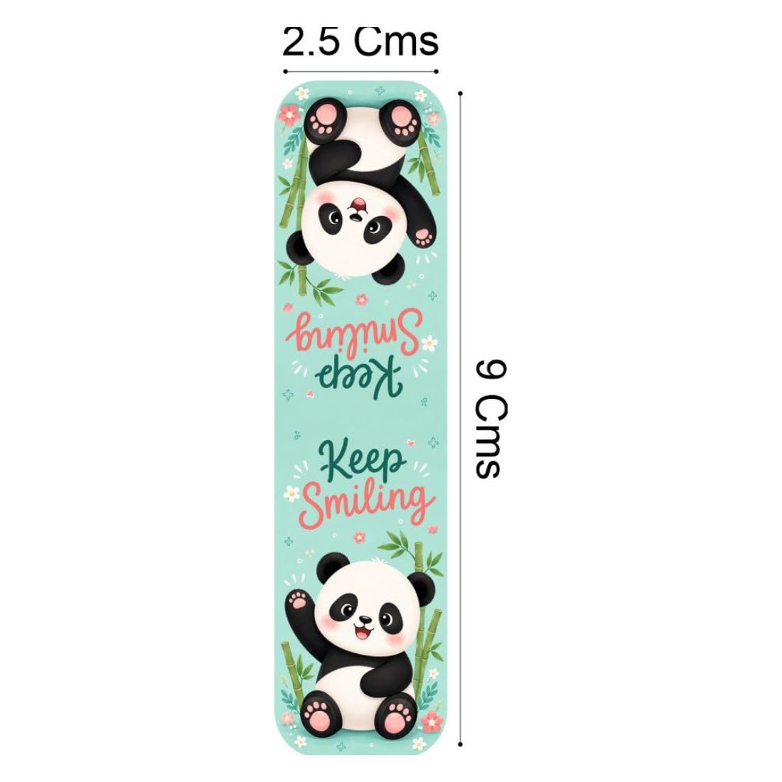 Zesta Panda New Magnetic Bookmarks – Set of 7 – image 4