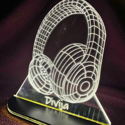 Otidge Headphone Personalised LED Name Lamp – image 4