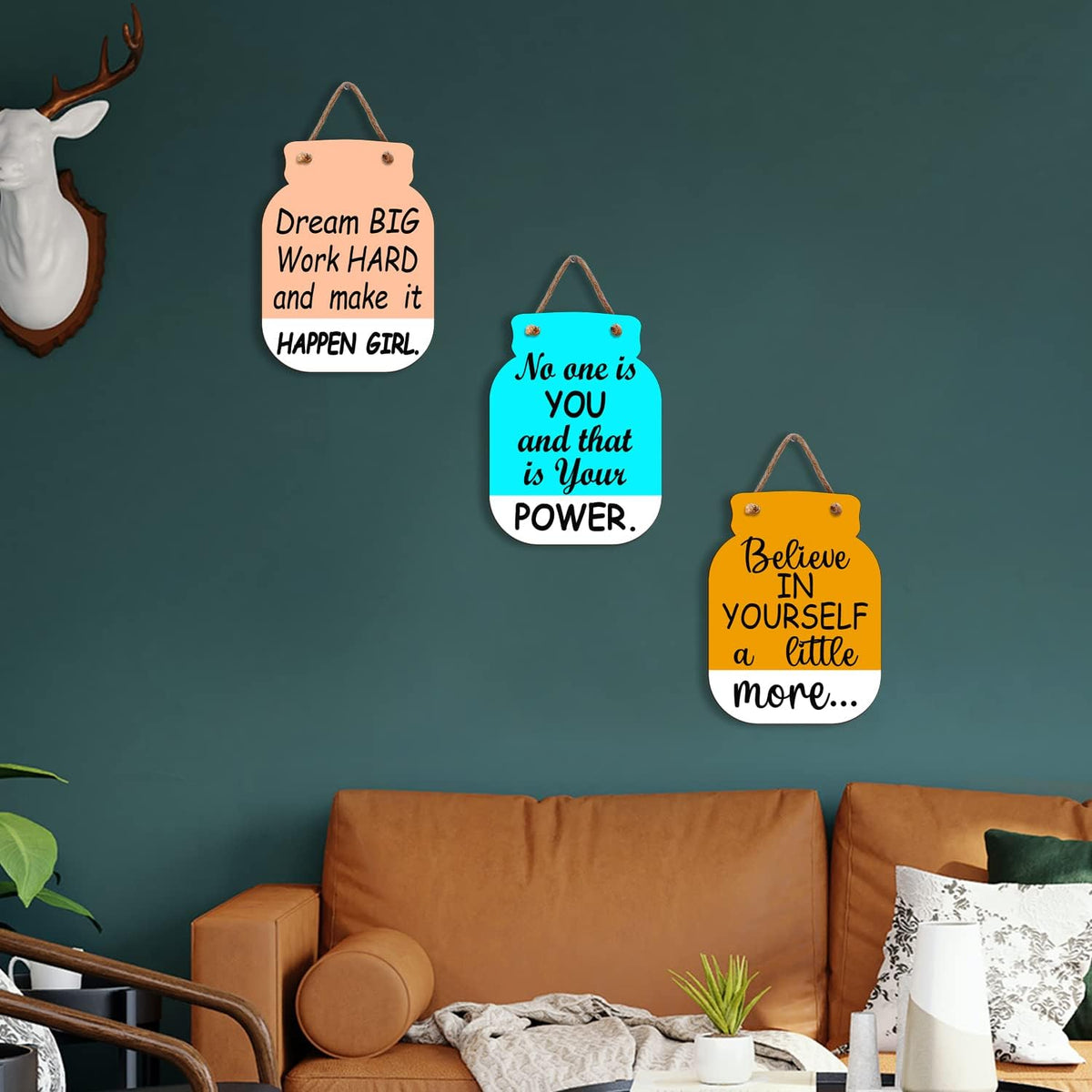 Zesta Jar Design 6 MDF wooden wall hanging - image 4
