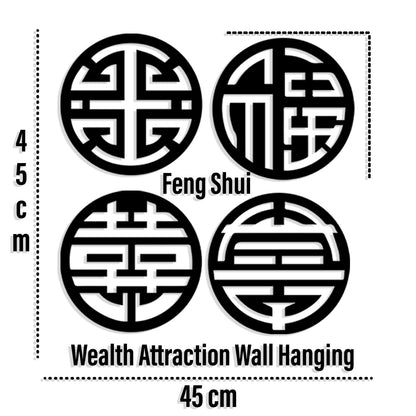 Otidge Feng Shui MDF wooden wall hanging - image 4