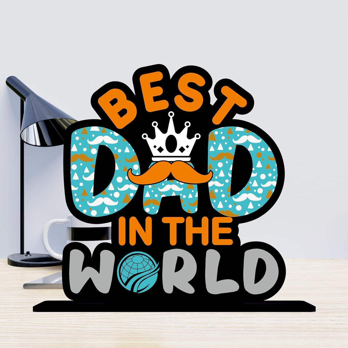 Zesta Best Dad Wooden Table Top Decor – image 4
