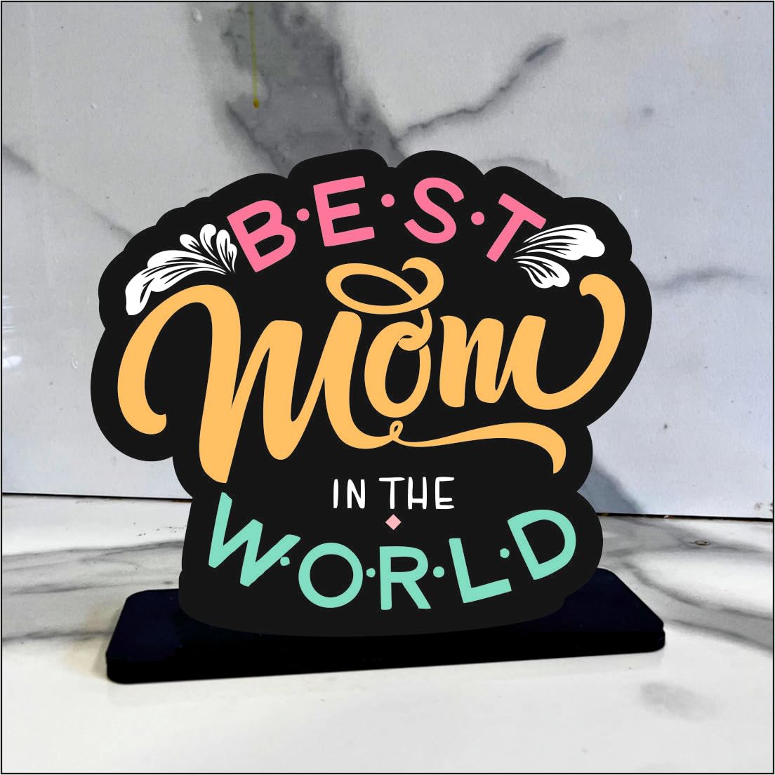 Zesta Best Mom Wooden Table Top Decor – image 4