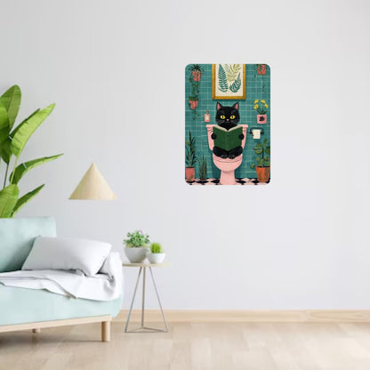 Zesta Bathroom – Design 8 self-adhesive MDF wooden wall hanging - image 4