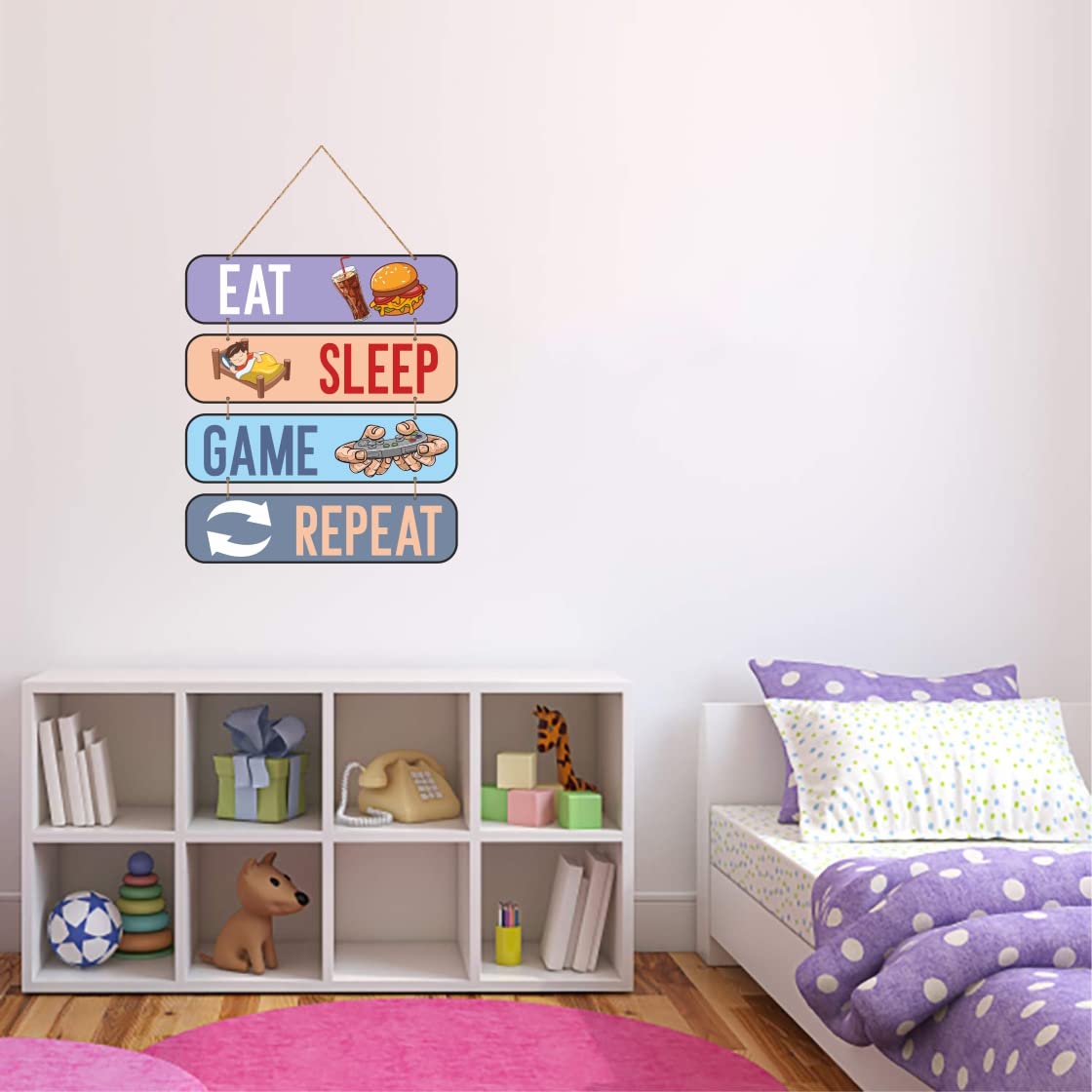 Zesta Gamer Room MDF wooden wall hanging - image 4