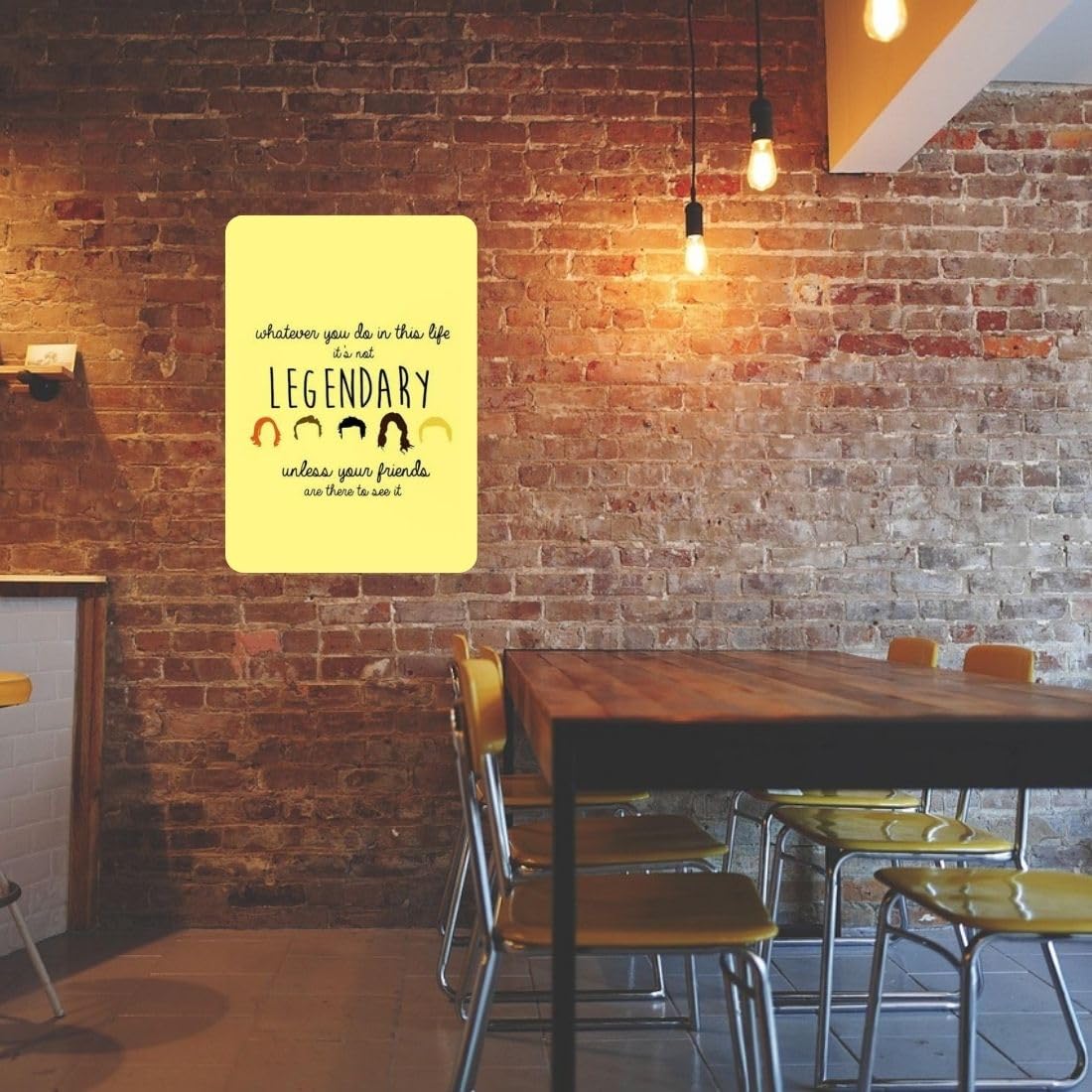 Zesta How I Met Your Mother – Design 2 self-adhesive MDF wooden wall hanging - image 4