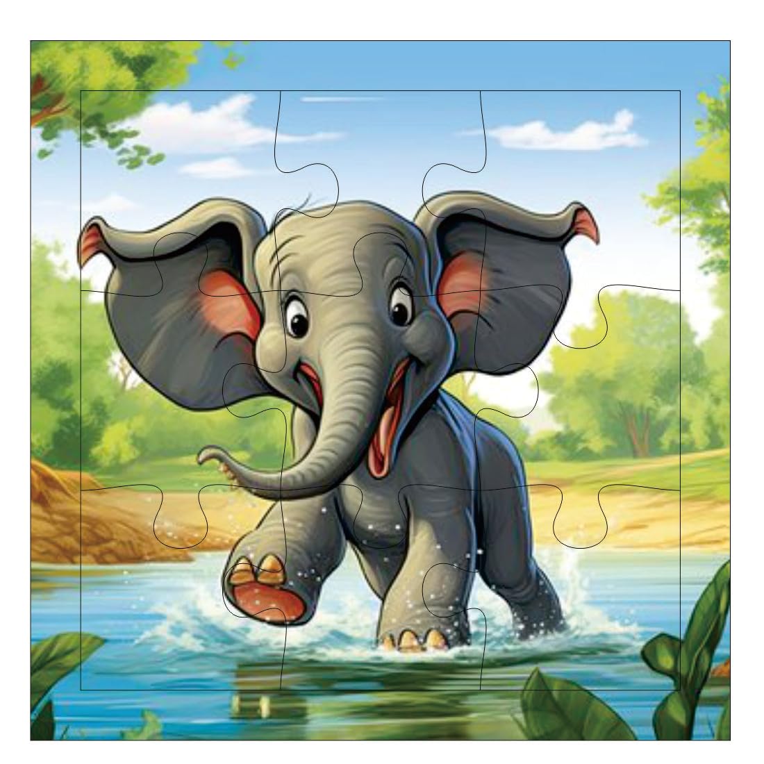 Otidge Cars wooden jigsaw puzzles, pack of 4 - image 4