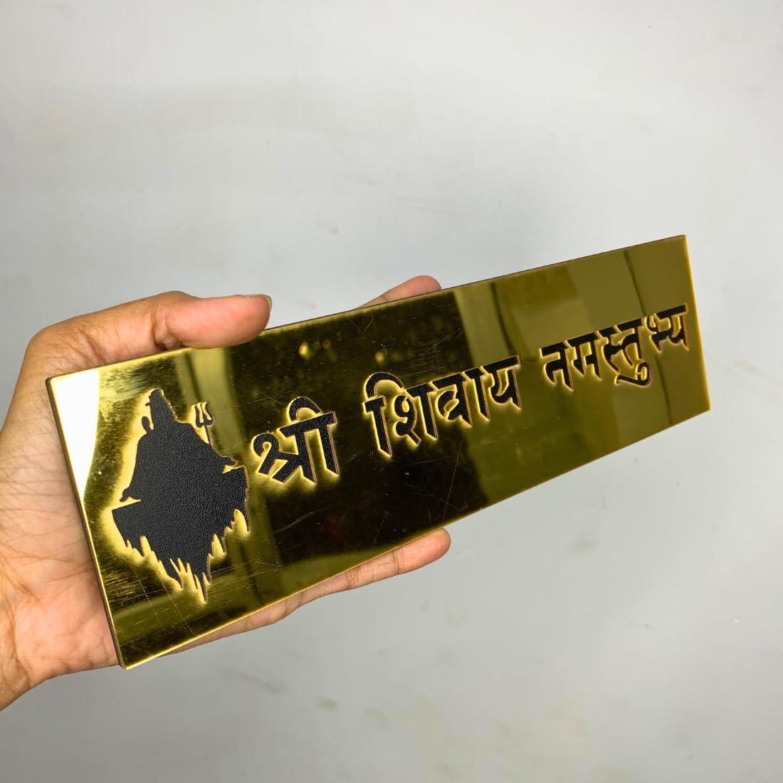 Zesta Shree Shivay Self-Adhesive Acrylic Mandir Sticker – image 4