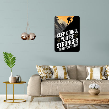 Zesta Motivational – Design 2 self-adhesive MDF wooden wall hanging - image 5
