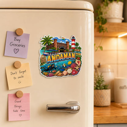 Zesta Andaman wooden fridge magnet - image 5