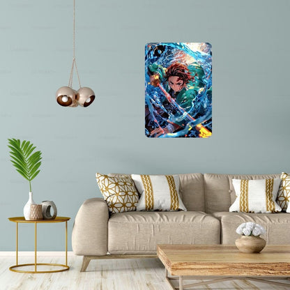 Zesta Demon Slayer – Design 6 self-adhesive MDF wooden wall hanging - image 5