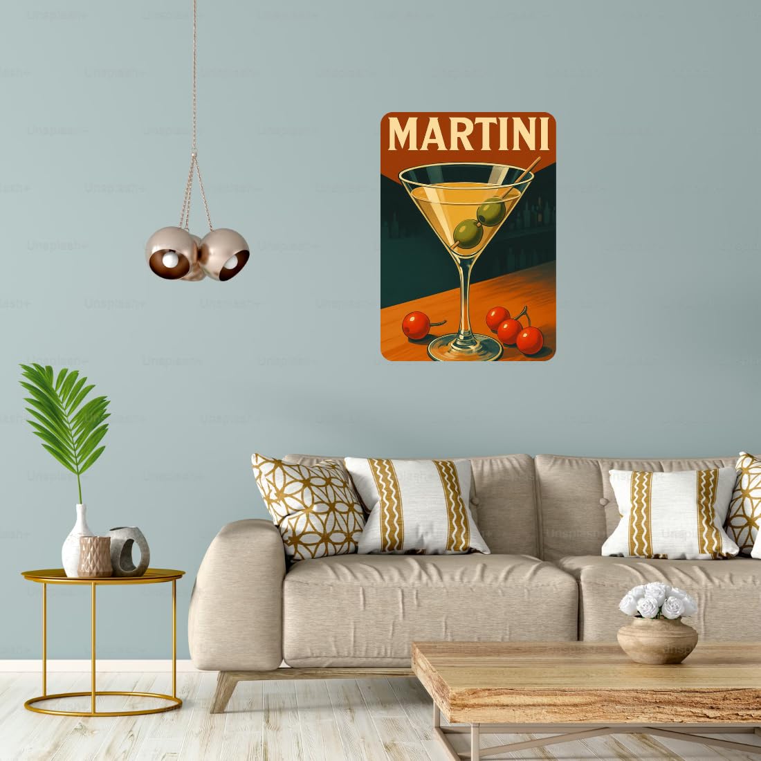 Zesta Bar – Design 3 self-adhesive MDF wooden wall hanging - image 5