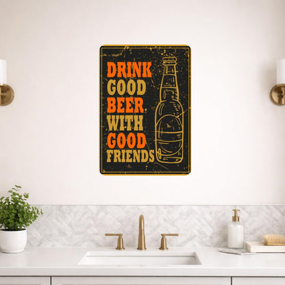 Zesta Drink Good self-adhesive MDF wooden wall hanging - image 5