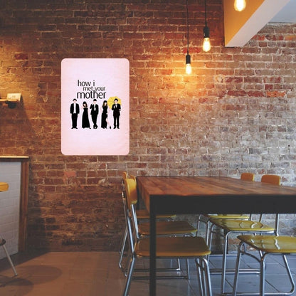 Zesta How I Met Your Mother self-adhesive MDF wooden wall hanging - image 5
