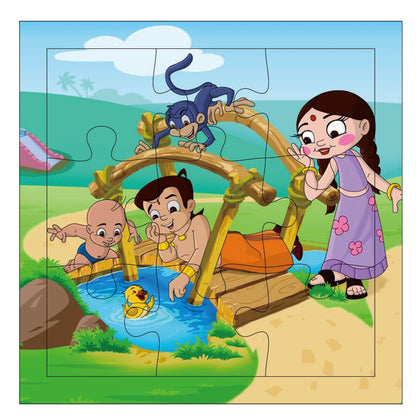 Otidge Chota Bheem wooden jigsaw puzzles, pack of 4 - image 5