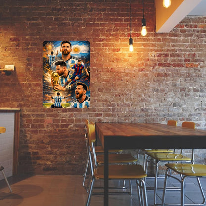Zesta Messi – Design 4 self-adhesive MDF wooden wall hanging - image 5