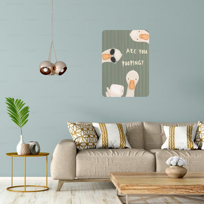 Zesta Bathroom – Design 2 self-adhesive MDF wooden wall hanging - image 5