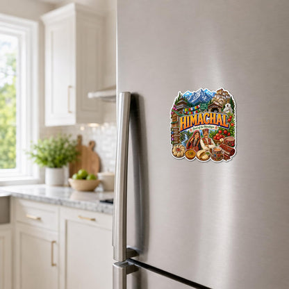 Zesta Himachal wooden fridge magnet - image 5