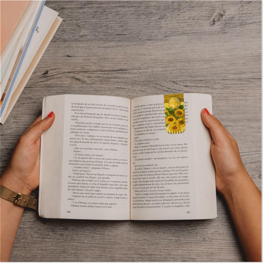 Zesta Van Gogh Inspired Magnetic Bookmarks – Set of 7 – image 6
