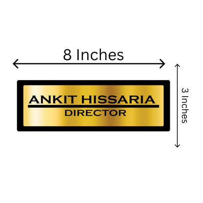 Zesta Office Name Plate Personalised Name Plate – image 6