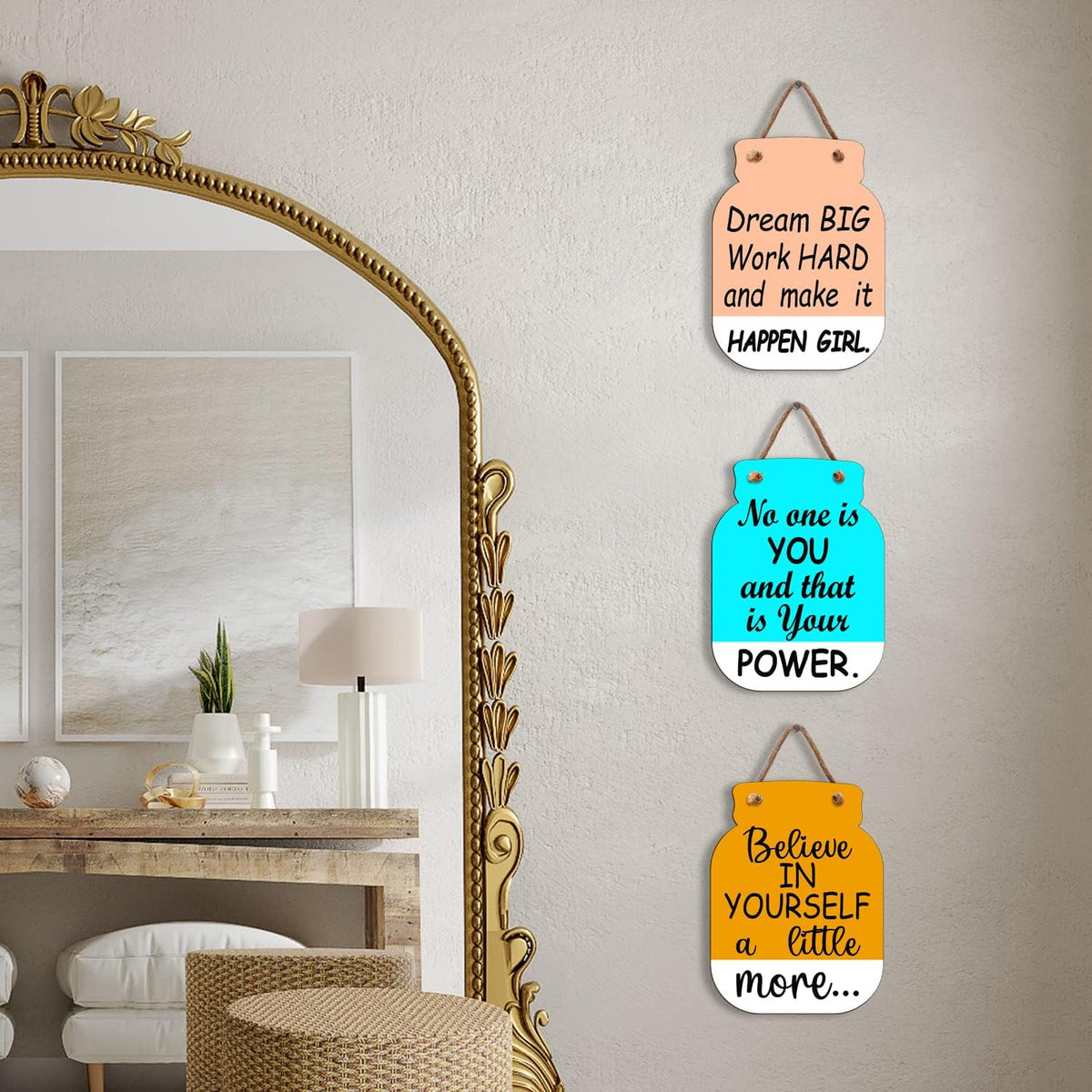 Zesta Jar Design 6 MDF wooden wall hanging - image 6