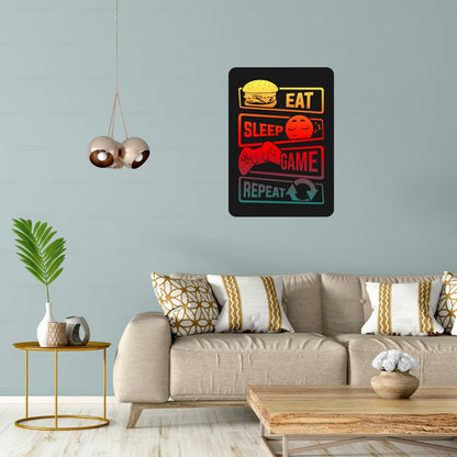 Zesta Gamer – Design 2 self-adhesive MDF wooden wall hanging - image 6