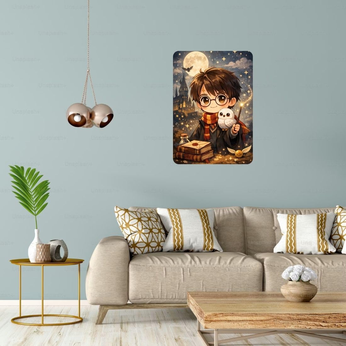Zesta HP – Design 2 self-adhesive MDF wooden wall hanging - image 6
