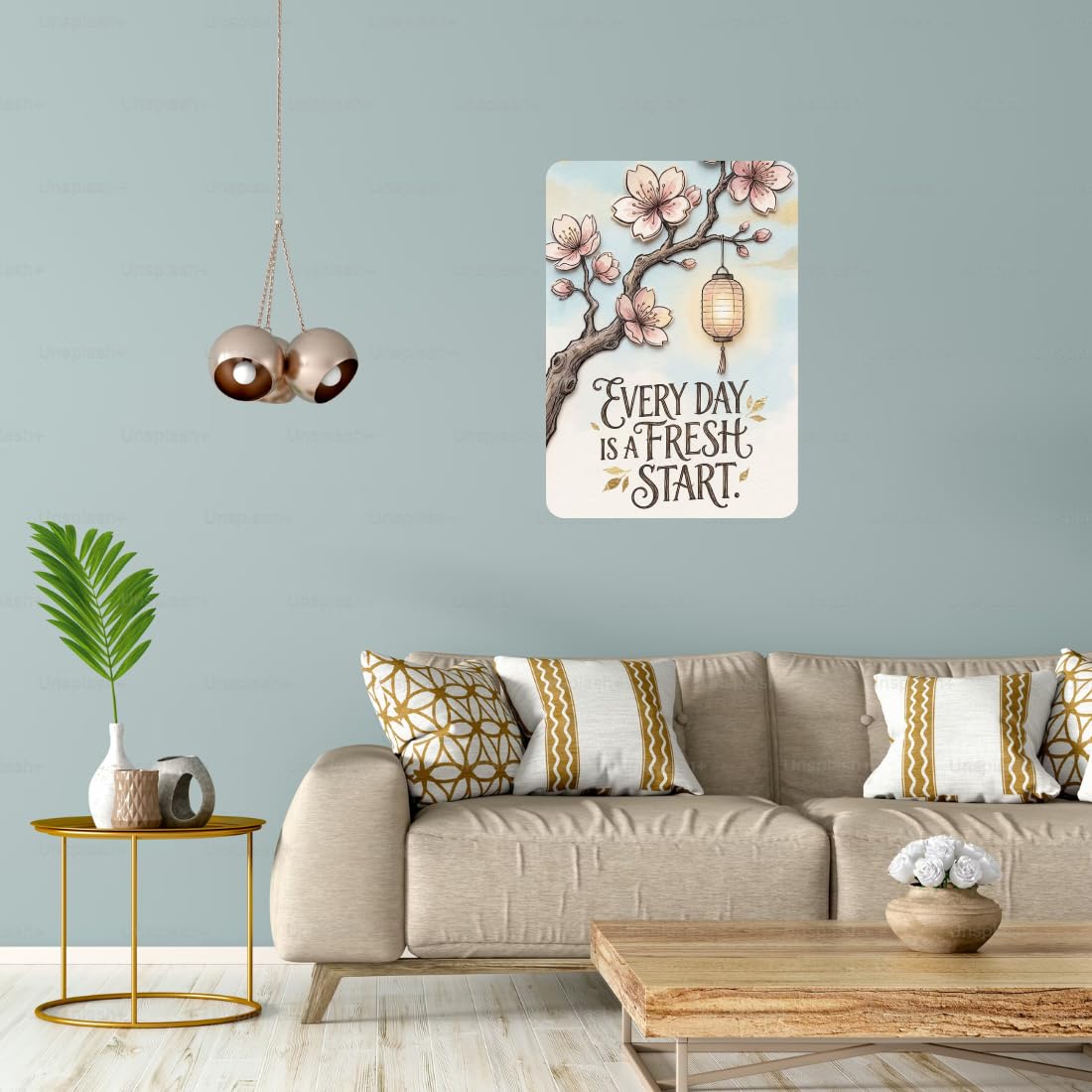 Zesta Motivational – Design 4 self-adhesive MDF wooden wall hanging - image 6
