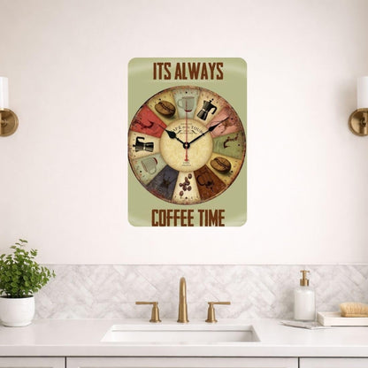 Zesta Coffee Lover self-adhesive MDF wooden wall hanging - image 7