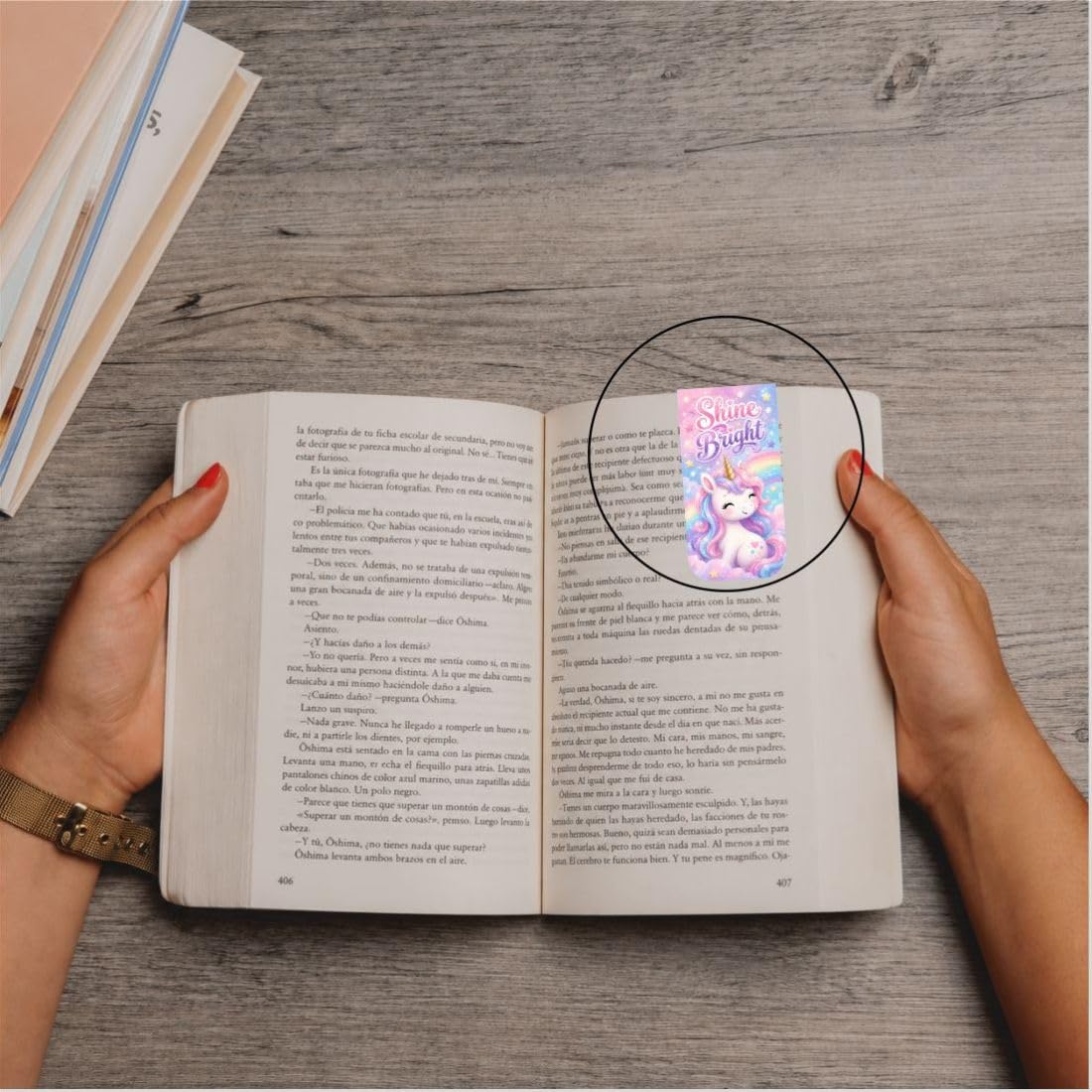 Zesta Unicorn New Magnetic Bookmarks – Set of 7 – image 7
